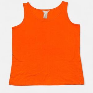 Orange Tank Top from Multiples (Large Petite)